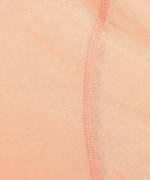 mysty woman（ミスティウーマン）の「【WEB限定】シアーマカロンＴ  452408（Tシャツ/カットソー・レディース・オフホワイト/ブラック/グレー/ライトグレー/ライトブルー/ピンク/オレンジ・FREE）」の9枚目の写真