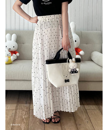 Miffy（ ミッフィー）の「miffy 総柄プリーツスカート（スカート）」
