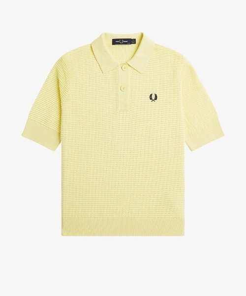 FRED PERRY（フレッドペリー）の「Textured Knit Polo Shirt