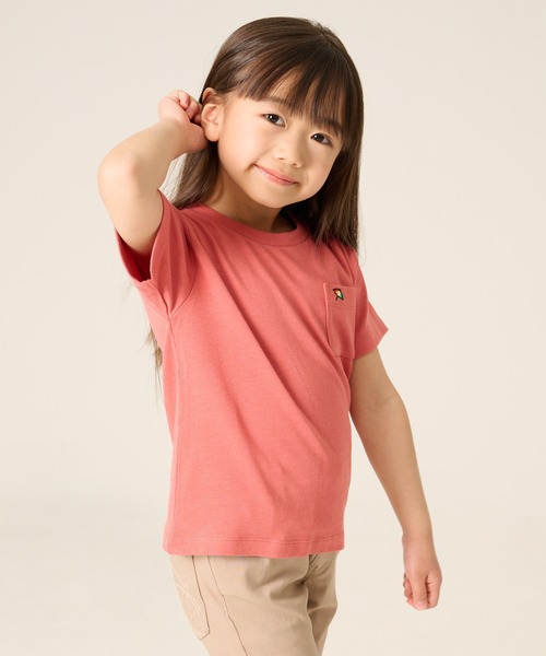 Arnold Palmer（アーノルドパーマー）の「AP クラシック 半袖 Tシャツ（Tシャツ/カットソー・キッズ・ホワイト/ピンク/ブラウン/ブルー/ブラック/サックスブルー/イエロー/オレンジ・105cm/115cm/125cm/135cm/145cm/95cm）」の21枚目の写真