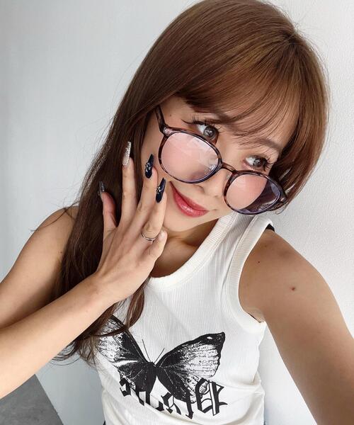 WEGO(ウィゴー)の「WEGO/ボストンフレームアイウェア(サングラス・レディース・その他1/その他2/ブラック・FREE)」の13枚目の写真