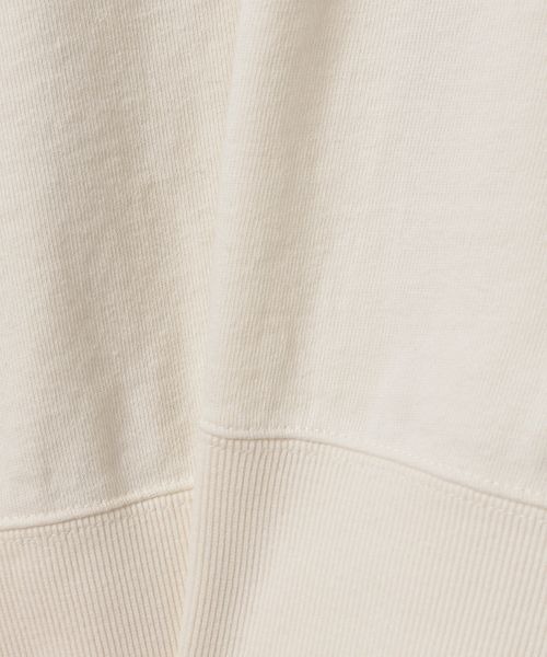 JEANASIS(ジーナシス)の「サスティナブルヴィンテージミニウラケ SS/450240(Tシャツ/カットソー・レディース・ブラック/オフホワイト/グレー/ネイビー系/パープル・MEDIUM/LARGE)」の18枚目の写真
