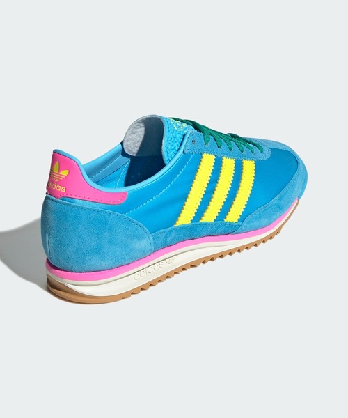 adidas（アディダス）の「SL 72 OG / アディダスオリジナルス adidas Originals（スニーカー・レディース・グリーン/ブルー・22.0cm/22.5cm/23.0cm/23.5cm/24.0cm/24.5cm/25.0cm/25.5cm/26.0cm/26.5cm/27.0cm/27.5cm/28.0cm）」の13枚目の写真