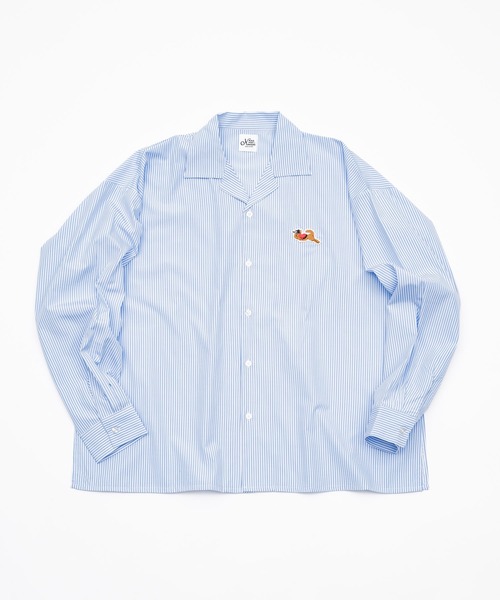 catpunch stripe shirts / キャットパンチストライプシャツ（シャツ