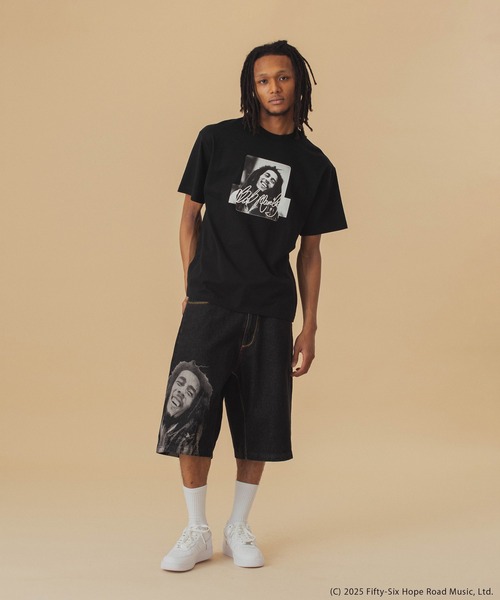 XLARGE×BOB MARLEY DENIM SHORTS（デニムパンツ）｜XLARGE