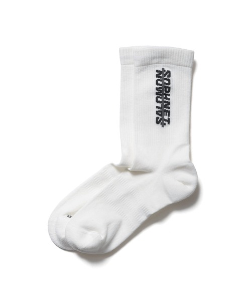 SOPHNET.（ソフネット）の「SALOMON SUNDAY SMART CREW（ソックス/靴下・メンズ・ブラック/ホワイト・SMALL/MEDIUM/LARGE）」の2枚目の写真