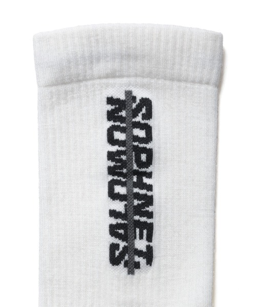 SOPHNET.（ソフネット）の「SALOMON SUNDAY SMART CREW（ソックス/靴下・メンズ・ブラック/ホワイト・SMALL/MEDIUM/LARGE）」の8枚目の写真
