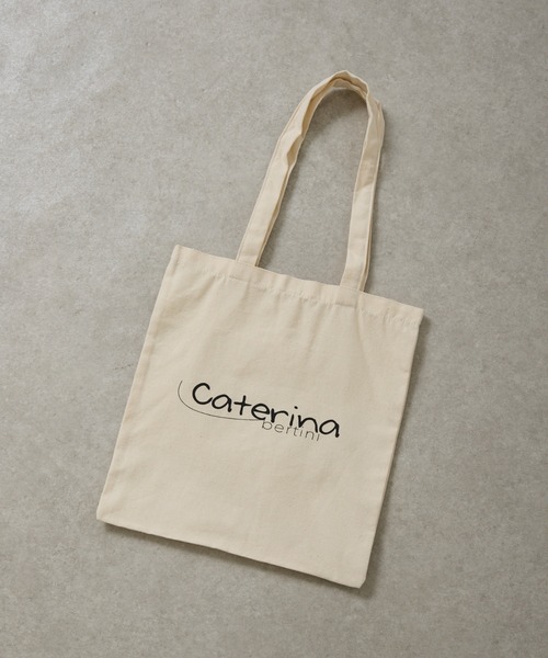 CATERINA BERTINI（カテリーナベルティーニ）の「Caterina bertini/バンブーハンドルバッグ（ハンドバッグ・レディース・ベージュ・FREE）」の3枚目の写真