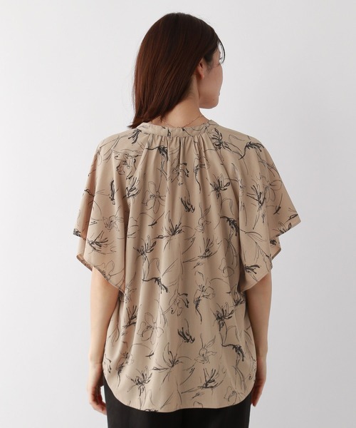 FOUND GOOD（ファウンドグッド）の「コタットスキッパーBL/SS（シャツ/ブラウス・レディース・ベージュ/ブルー系/ネイビー/ブルー系5/アイボリー/ブラック・L/S/M）」の12枚目の写真