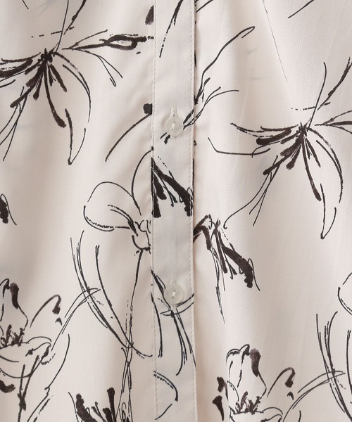 FOUND GOOD（ファウンドグッド）の「コタットスキッパーBL/SS（シャツ/ブラウス・レディース・ベージュ/ブルー系/ネイビー/ブルー系5/アイボリー/ブラック・L/S/M）」の17枚目の写真