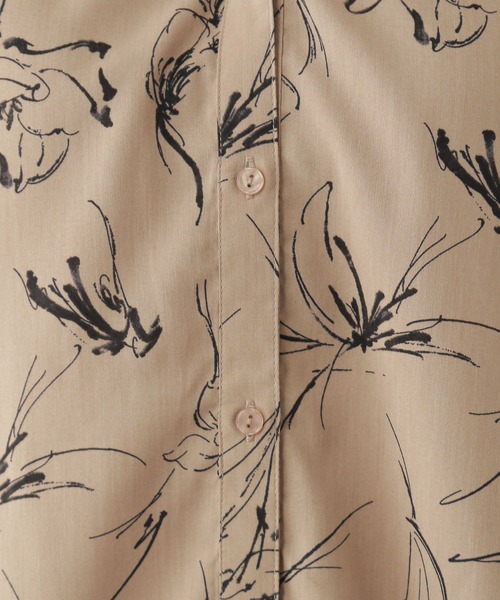 FOUND GOOD（ファウンドグッド）の「コタットスキッパーBL/SS（シャツ/ブラウス・レディース・ベージュ/ブルー系/ネイビー/ブルー系5/アイボリー/ブラック・L/S/M）」の19枚目の写真