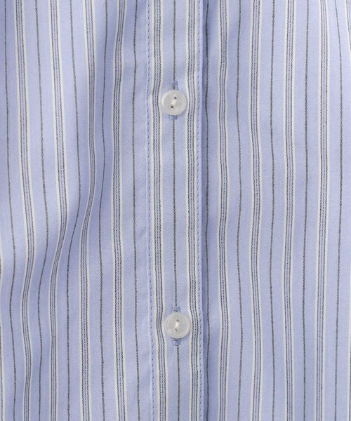 FOUND GOOD（ファウンドグッド）の「コタットスキッパーBL/SS（シャツ/ブラウス・レディース・ベージュ/ブルー系/ネイビー/ブルー系5/アイボリー/ブラック・L/S/M）」の21枚目の写真