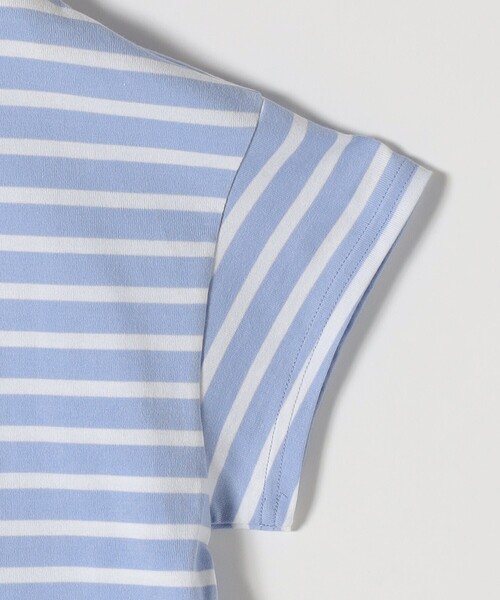 ORCIVAL(オーシバル)の「ORCIVAL:〈手洗い可能〉マリンボーダー ボックス ショートスリーブ TEE(Tシャツ/カットソー・レディース・イエロー/ラベンダー/ブルー・ONE SIZE)」の6枚目の写真