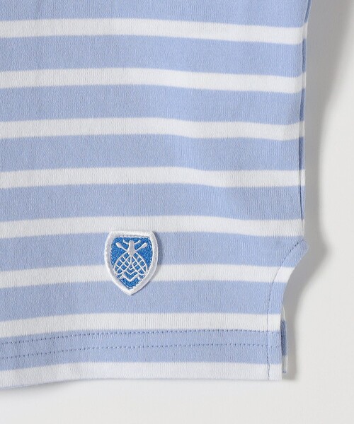 ORCIVAL(オーシバル)の「ORCIVAL:〈手洗い可能〉マリンボーダー ボックス ショートスリーブ TEE(Tシャツ/カットソー・レディース・イエロー/ラベンダー/ブルー・ONE SIZE)」の7枚目の写真