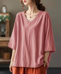 トップス（ピンク/桃色系・半端袖）ファッション通販 - ZOZOTOWN