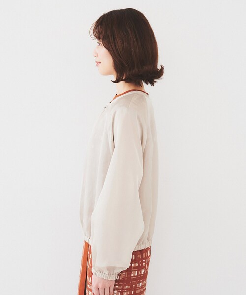 【12日までセール】新品　UNTITLED　アンタイトル　ベージュ　ブルゾン ヴィンテージ感】コットンモール ショートブルゾン（ブルゾン