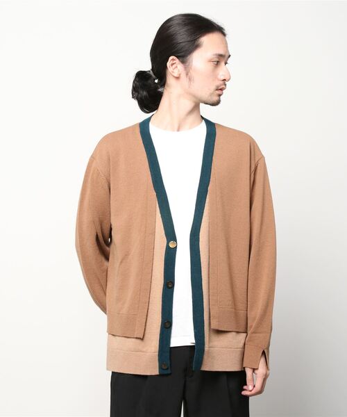 CULLNI STUDIOUS別注 LAYERED CARDIGAN size2 CULLNI（クルニ）カーディガン クルニ（CULLNI） STUDIOUS別注 LAYERED