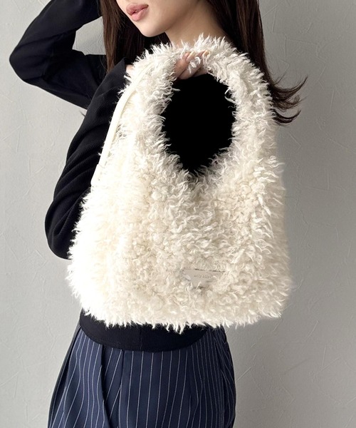 セール】【mily bilet】ふわふわ感と高級感で、季節のおしゃれを格上げ