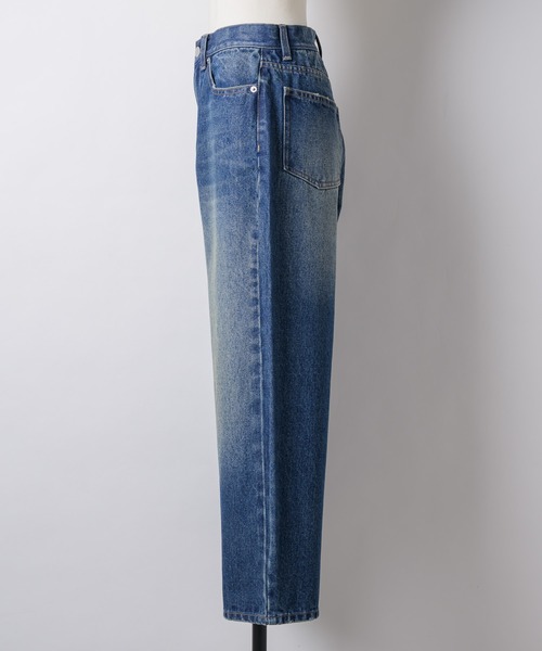 セール】wide curve denim pants / ワイドカーブデニムパンツ（デニム