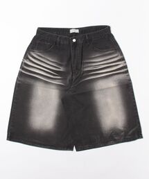 Chikashitsu + | 【Chikashitsu＋】8-length bermuda denim pants(デニムパンツ)
