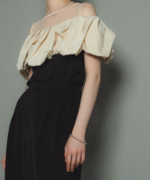 et.UNiVER（エトユニベール）の「Baloom-like pantsdress