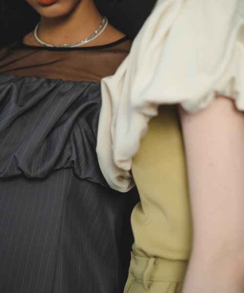 et.UNiVER（エトユニベール）の「Baloom-like pantsdress（パンツ