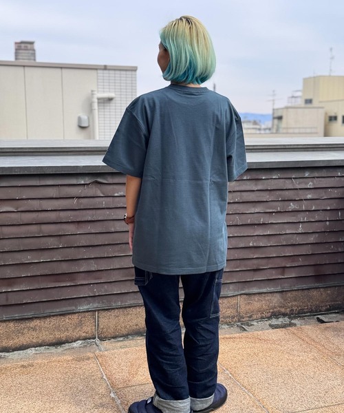 SNOOPY×OLD BETTY'S(スヌーピーカケルオールドベティーズ)の「スヌーピー【SNOOPY】organic cotton T-shirts(SURFIN)(Tシャツ/カットソー・レディース・ダークネイビー/ブラック/オフホワイト/ベージュ系その他・M/XL/L)」の18枚目の写真