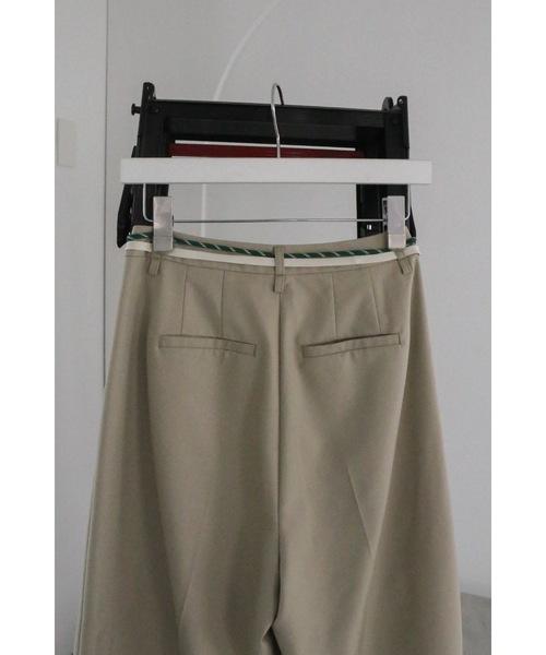 Katrin TOKYO（カトリーントーキョー）の「W cord straight slacks（スラックス・レディース・グレー/ベージュ・XS/S/M/S-Short）」の13枚目の写真