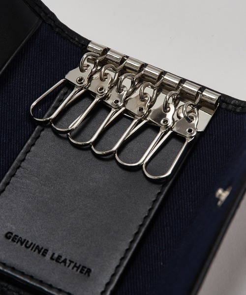 TOMMY HILFIGER（トミーヒルフィガー）の「【TOMMY HILFIGER】31TL17X012 キーケース（キーケース/キーアクセサリー・メンズ・ブラック・FREE）」の6枚目の写真