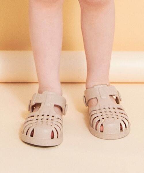 BRANSHES(ブランシェス)の「EVAメッシュサンダル(サンダル・キッズ・アイボリー/ブラウン/ネイビー・18.0cm/19.0cm/15.0cm/14.0cm/17.0cm/16.0cm)」の3枚目の写真