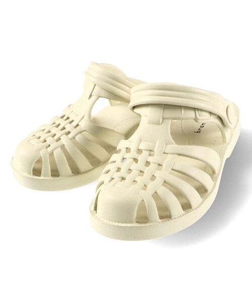 BRANSHES(ブランシェス)の「EVAメッシュサンダル(サンダル・キッズ・アイボリー/ブラウン/ネイビー・18.0cm/19.0cm/15.0cm/14.0cm/17.0cm/16.0cm)」の16枚目の写真