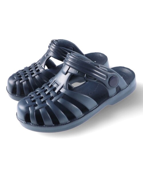 BRANSHES(ブランシェス)の「EVAメッシュサンダル(サンダル・キッズ・アイボリー/ブラウン/ネイビー・18.0cm/19.0cm/15.0cm/14.0cm/17.0cm/16.0cm)」の5枚目の写真