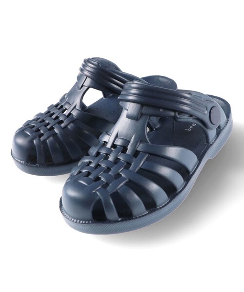 BRANSHES(ブランシェス)の「EVAメッシュサンダル(サンダル・キッズ・アイボリー/ブラウン/ネイビー・18.0cm/19.0cm/15.0cm/14.0cm/17.0cm/16.0cm)」の6枚目の写真