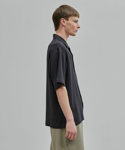 UNITED TOKYO オープンカラーシャツ+セミフレアスラックス　2点セット UNITED TOKYO シャツ CORD PLEATS オープンカラーシャツ