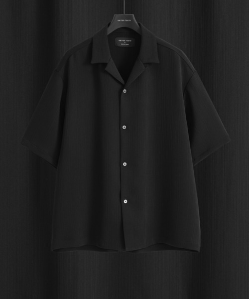 COLD DRY PLEATS オープンカラーシャツ（シャツ/ブラウス