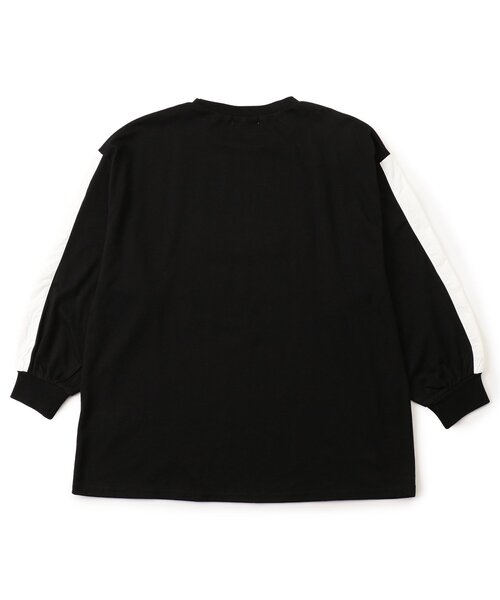 algy(アルジー)の「UVカットロンT(Tシャツ/カットソー・キッズ・ブラック/オフホワイト/グレー・XX-SMALL/X-SMALL/MEDIUM/SMALL)」の4枚目の写真