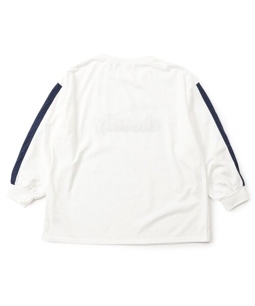 algy(アルジー)の「UVカットロンT(Tシャツ/カットソー・キッズ・ブラック/オフホワイト/グレー・XX-SMALL/X-SMALL/MEDIUM/SMALL)」の6枚目の写真