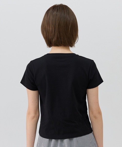 REDYAZEL（レディアゼル）の「REDYAZEL刺繍Ｔシャツ（Tシャツ/カットソー・レディース・オフホワイト/ブラック・FREE）」の10枚目の写真