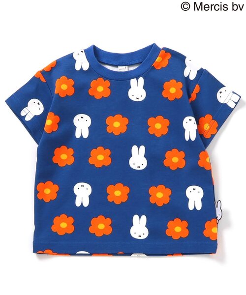 Miffy（ ミッフィー）の「【リンク】Dick Bruna バラエティTシャツ（Tシャツ/カットソー・キッズ・ブルー/オフホワイト/レインボー/イエロー・80/90/100/110/120/130）」の12枚目の写真