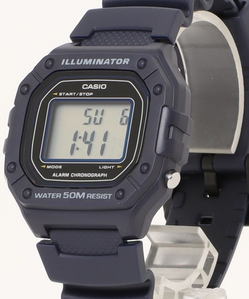 CASIO カシオ/ デジタル 樹脂ベルト 日常生活防水 腕時計 //// W