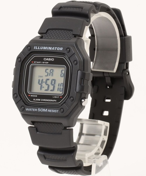 CASIO カシオ/ デジタル 樹脂ベルト 日常生活防水 腕時計 //// W