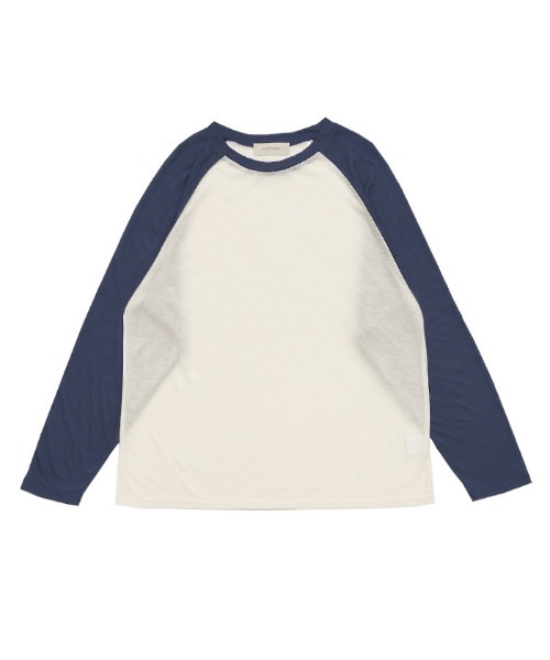 select MOCA(セレクトモカ)の「シアーラグランロングスリーブTシャツ(Tシャツ/カットソー・レディース・ボルドー/ブラック/グレー/オフホワイト/ネイビー/カーキ・FREE)」の15枚目の写真