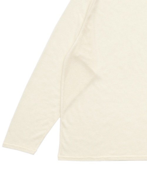 select MOCA(セレクトモカ)の「シアーラグランロングスリーブTシャツ(Tシャツ/カットソー・レディース・ボルドー/ブラック/グレー/オフホワイト/ネイビー/カーキ・FREE)」の22枚目の写真