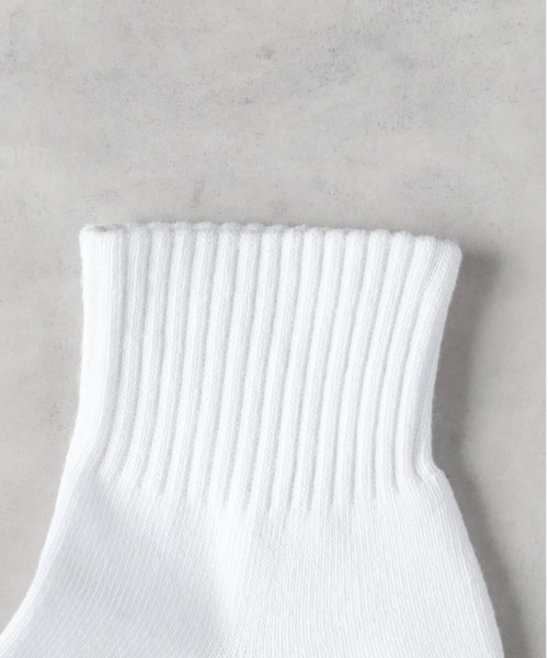 HANES（ヘインズ）の「【HANES】ＢＥＥＦＹＱソックス２Ｐ（ソックス/靴下・メンズ・ブラック/ホワイト・フリー）」の7枚目の写真