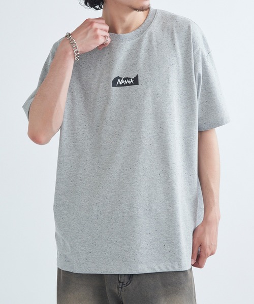 NANGA(ナンガ)の「【NANGA】ECO HYBRID MT LOGO TEE(Tシャツ/カットソー・メンズ・グレー/ブラック/ホワイト・S/M/L/XL)」の17枚目の写真