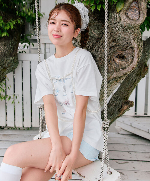 H.P.franceアッシュペーフランスohta オオタtree Tシャツ美品 CORDERA EMBROIDERED Tシャツ（Tシャツ）｜H.P.FRANCE公式サイト