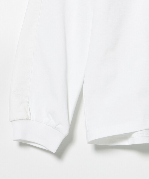 BEAMS GOLF(ビームスゴルフ)の「B.G.THREE / ALL-TIME プライムフレックス 天竺 モックネックシャツ【STRETCH】(Tシャツ/カットソー・メンズ・ブラック/ホワイト・X-LARGE/LARGE/MEDIUM)」の14枚目の写真