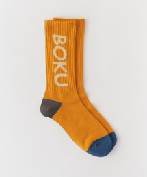 BOKU HA TANOSII（ボク　ハ　タノシイ）の「BOKU HA TANOSII/ボクハタノシイ C BHT 配色クルー ソックス（ソックス/靴下）」