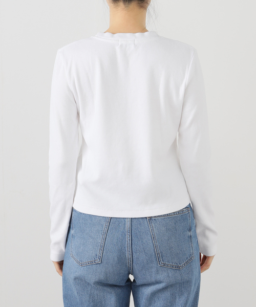 tシャツ ASHER LIBBY Ribbed LS Tee L213-LIBBY：Tシャツ レディース セール】ASHER LIBBY Ribbed LS Tee L213-LIBBY：Tシャツ（T