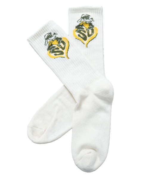 Jacquard animal logo socks/ジャガード アニマル ロゴ ソックス